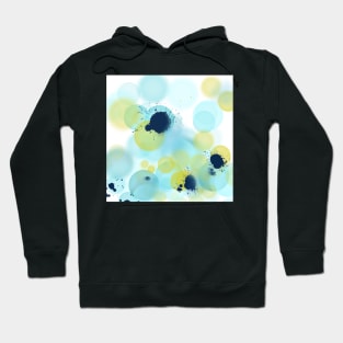 Colorful ink blots Hoodie